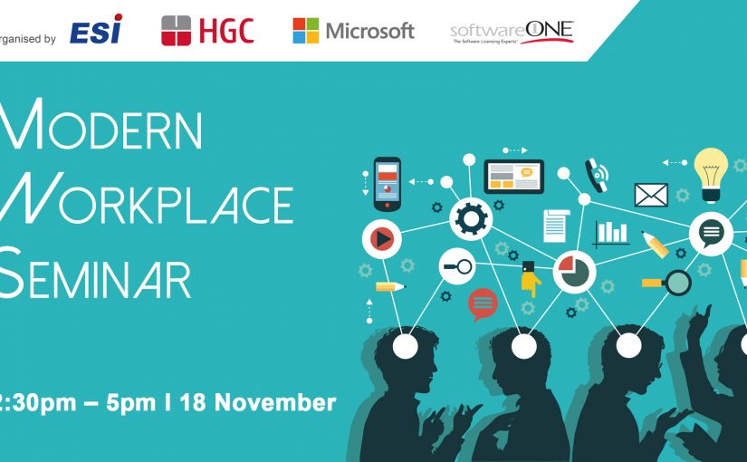 Modern Workplace Seminar with HGC, Microsoft & SoftwareONE