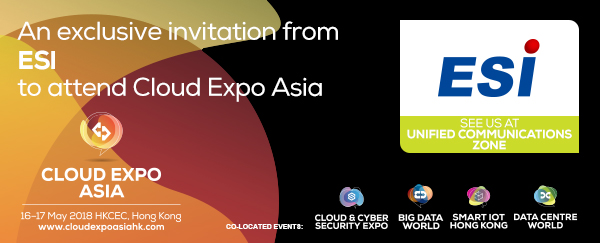 Cloud Expo Asia 2018 – The Unified Communication Zone