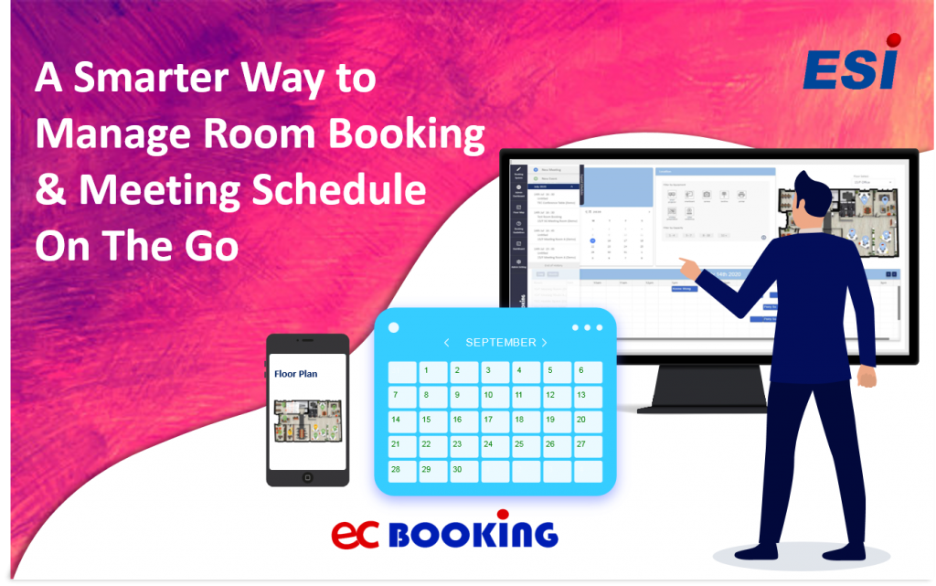 A Smarter Way To Manage Room Booking and Meeting Schedule On The Go