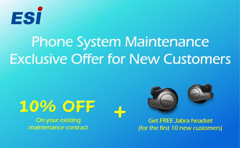 Phone System Maintenance  Exclusive Offer for New Customers